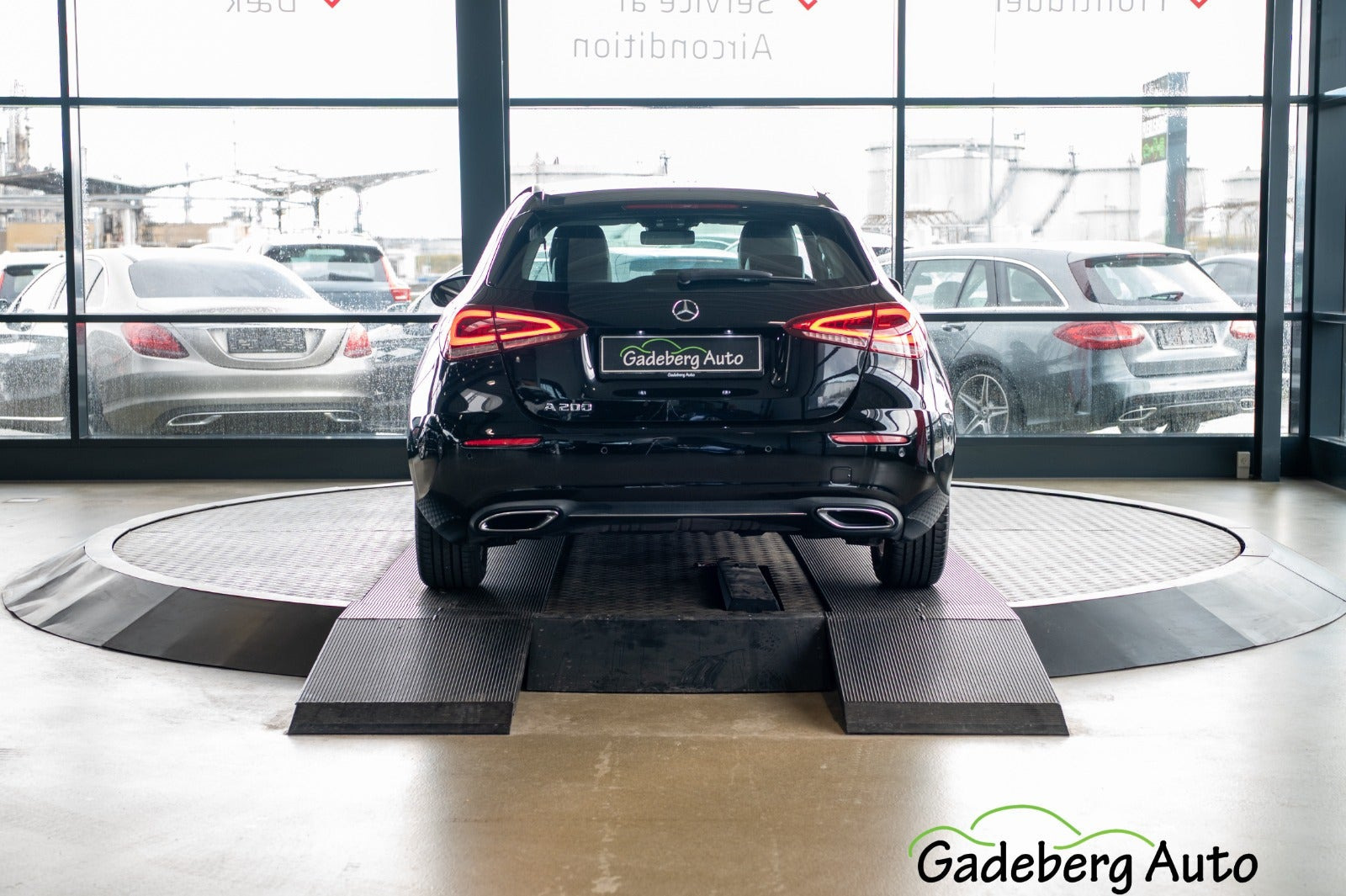 Sort Mercedes A200 fra 2019