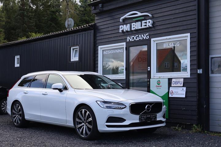 Hvid Volvo V90 fra 2018