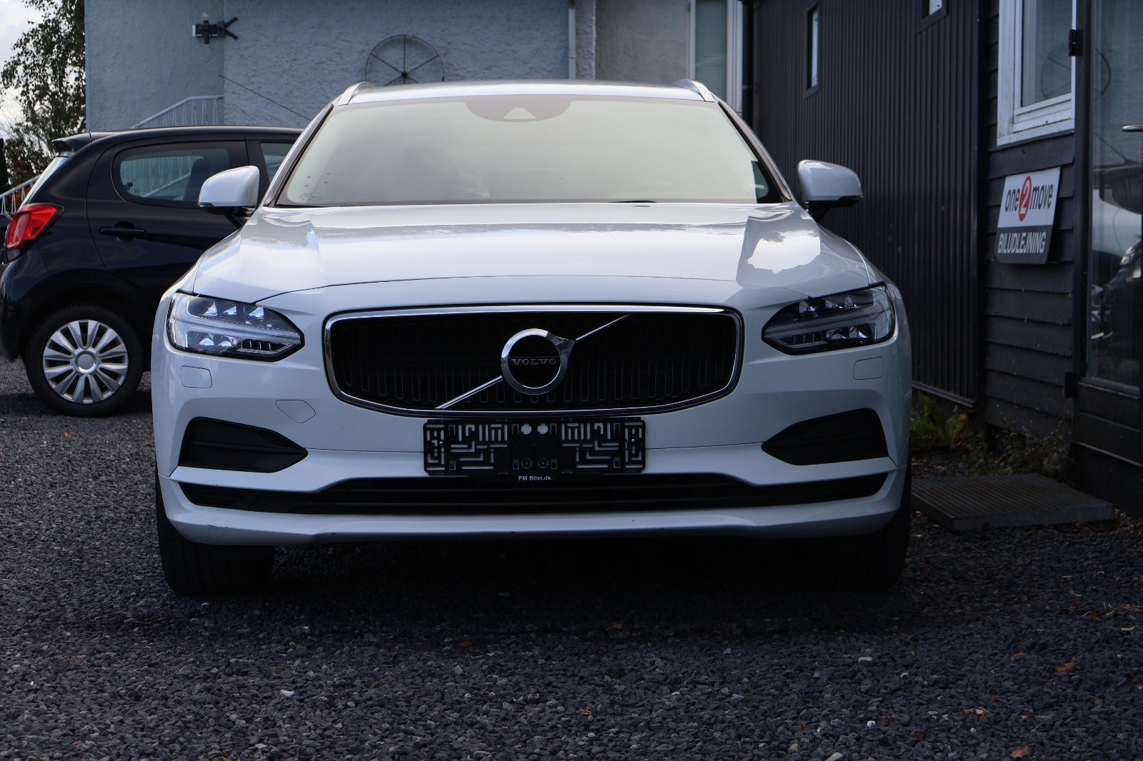 Hvid Volvo V90 fra 2018