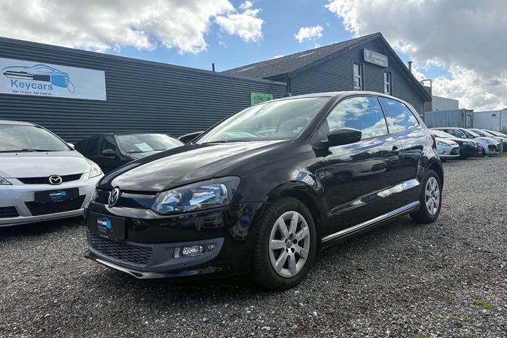 Sort VW Polo fra 2010