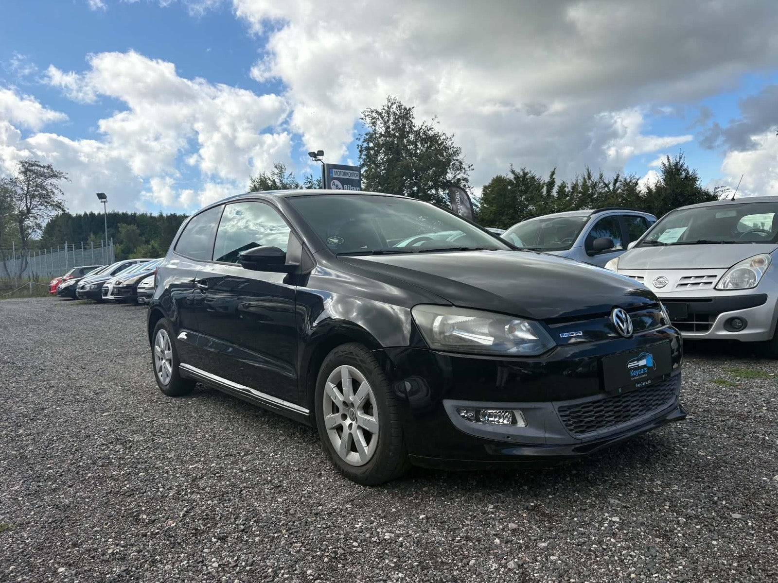 Sort VW Polo fra 2010