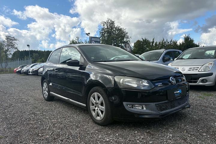 Sort VW Polo fra 2010
