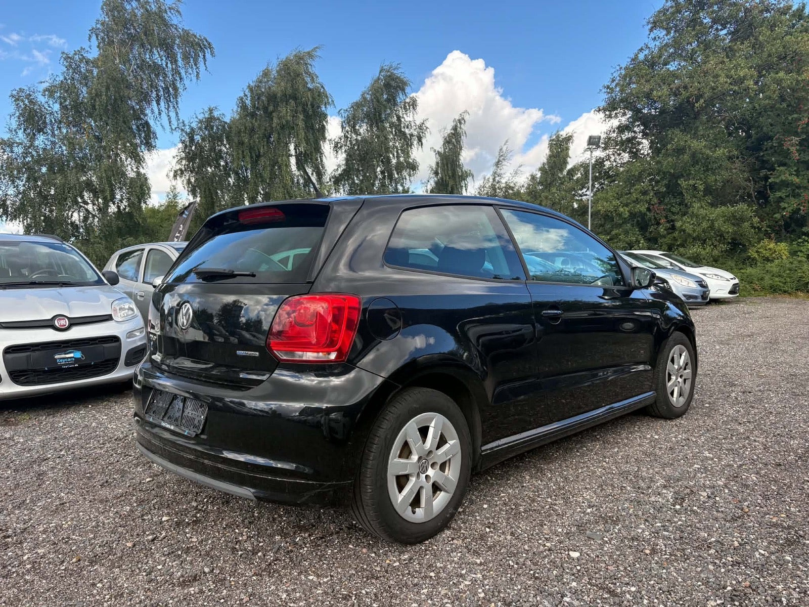 Sort VW Polo fra 2010