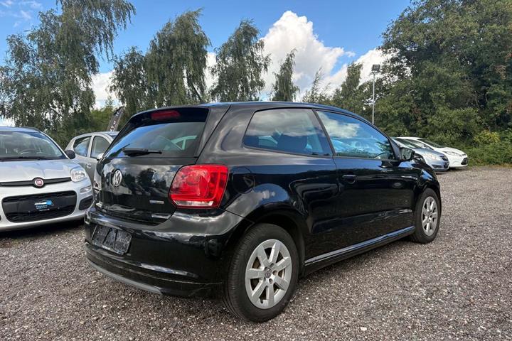 Sort VW Polo fra 2010