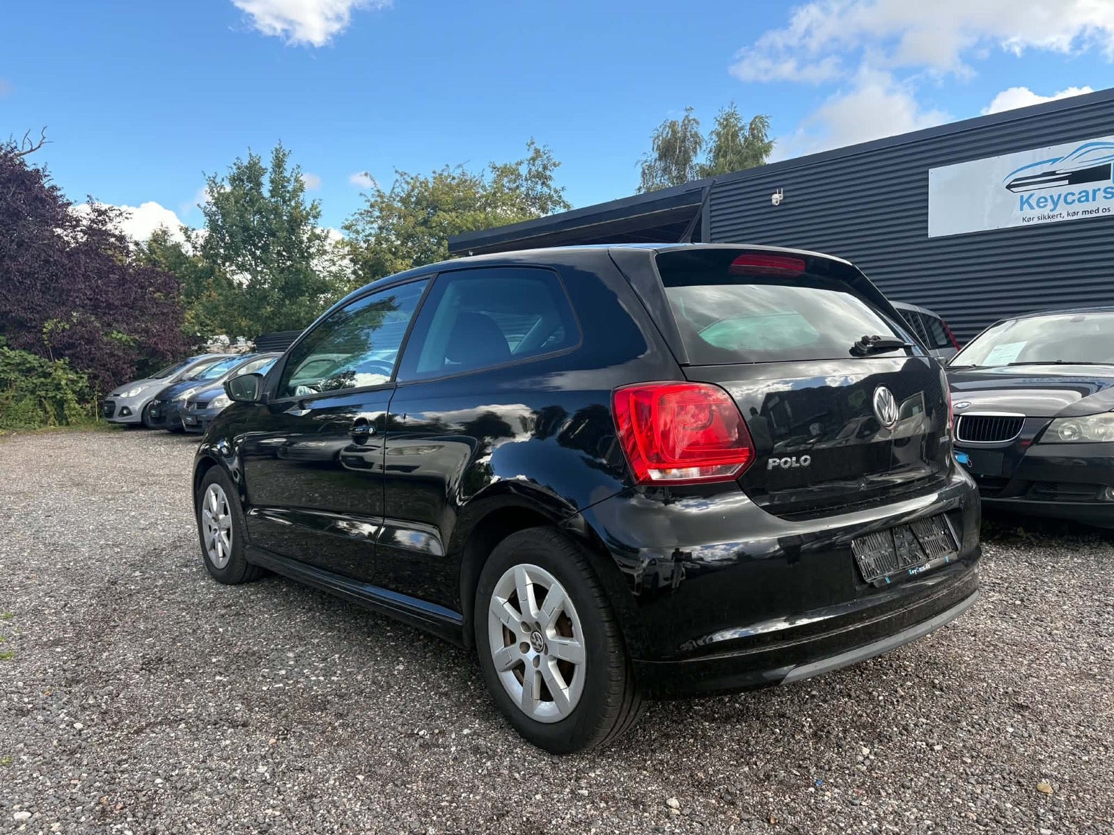 Sort VW Polo fra 2010
