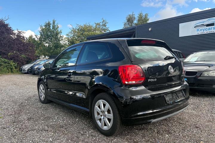 Sort VW Polo fra 2010