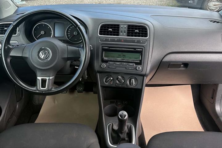 Sort VW Polo fra 2010