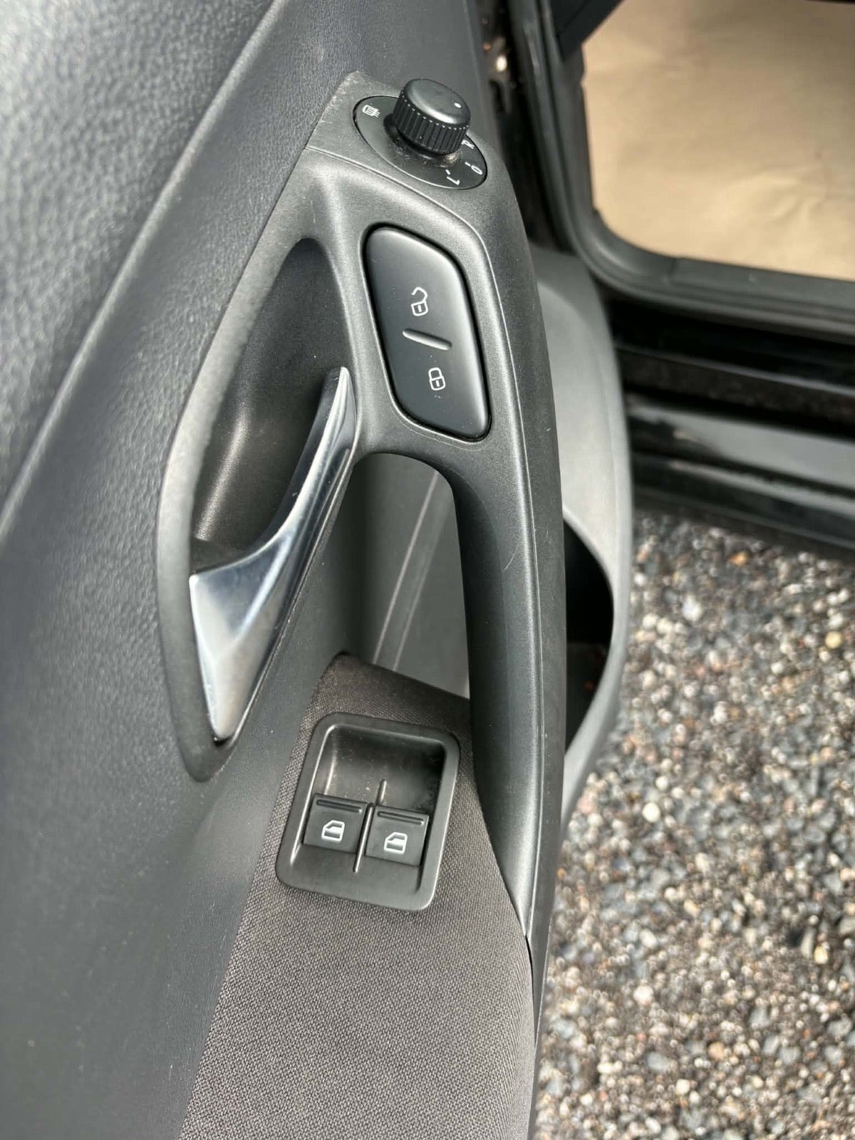 Sort VW Polo fra 2010