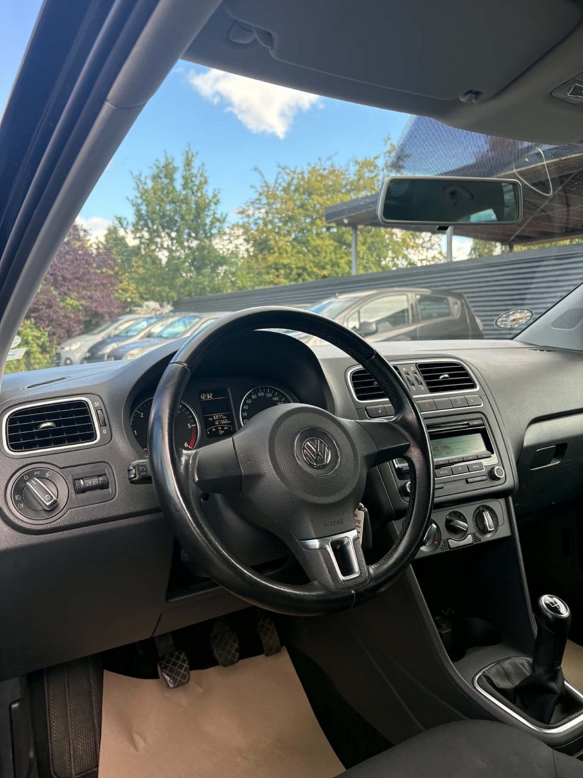 Sort VW Polo fra 2010