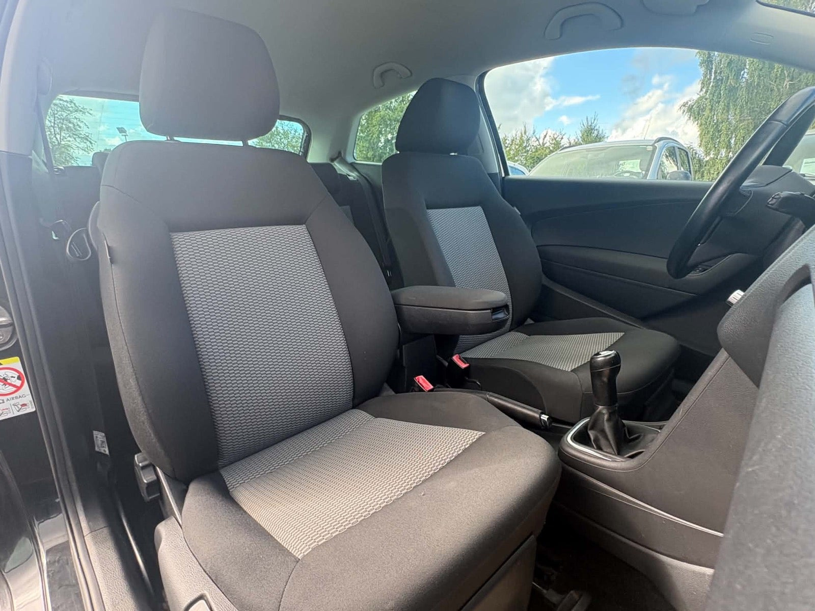 Sort VW Polo fra 2010