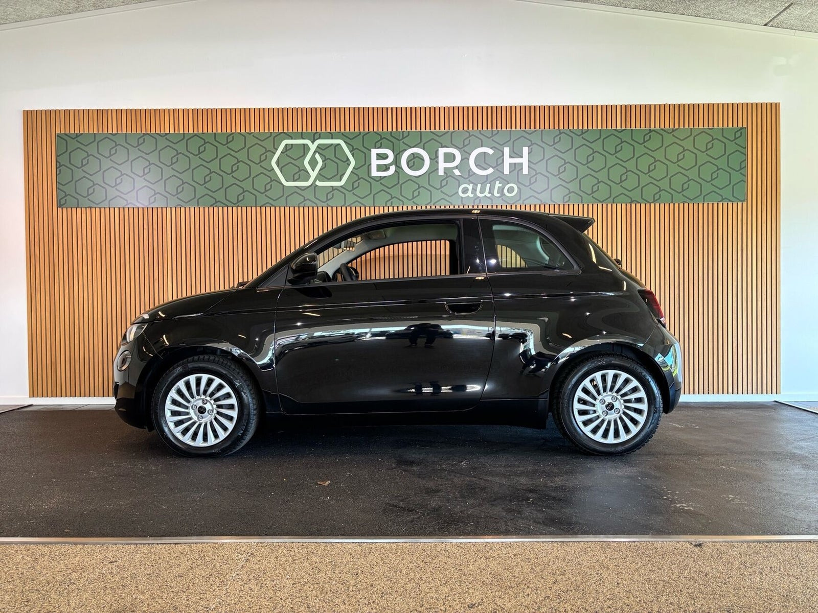 Sort Fiat 500e fra 2023