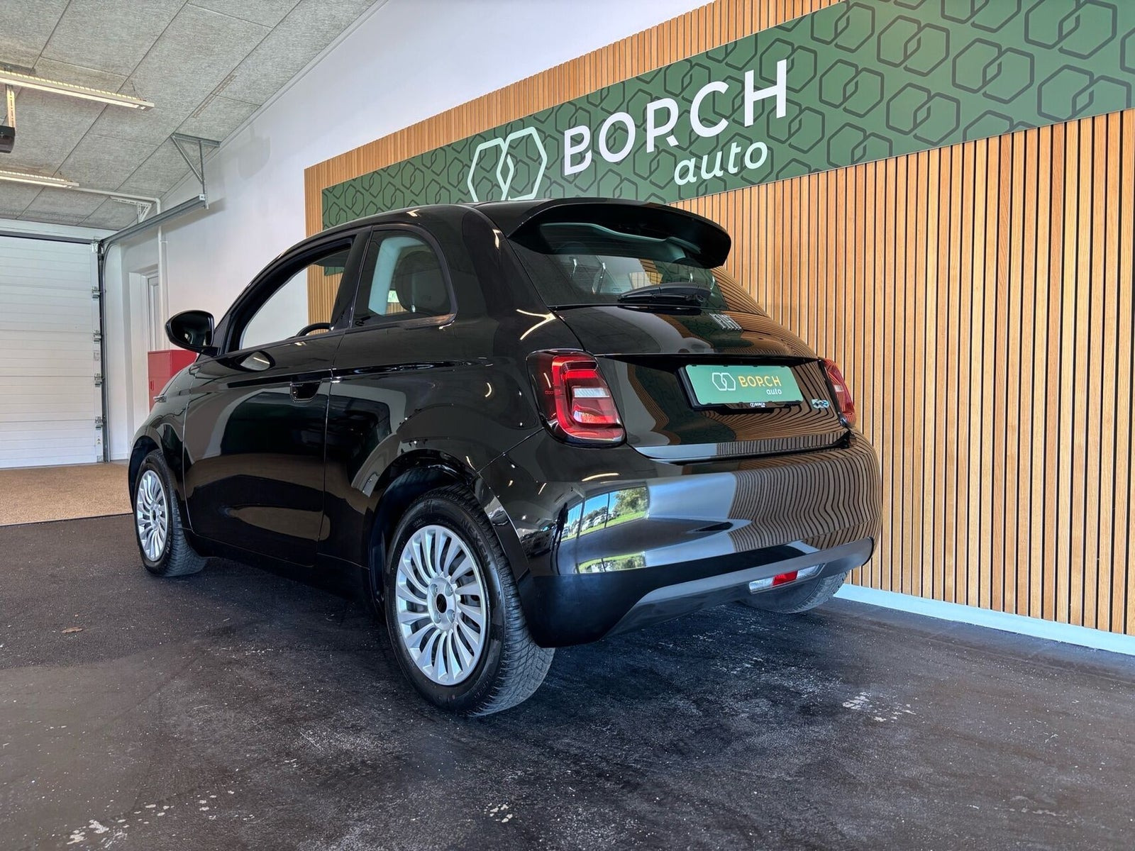 Sort Fiat 500e fra 2023