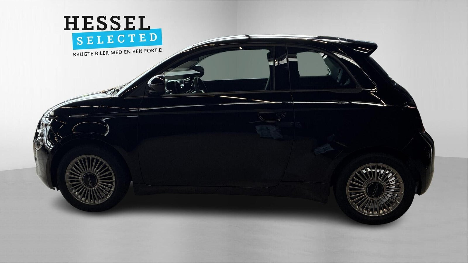 Sort Fiat 500e fra 2024