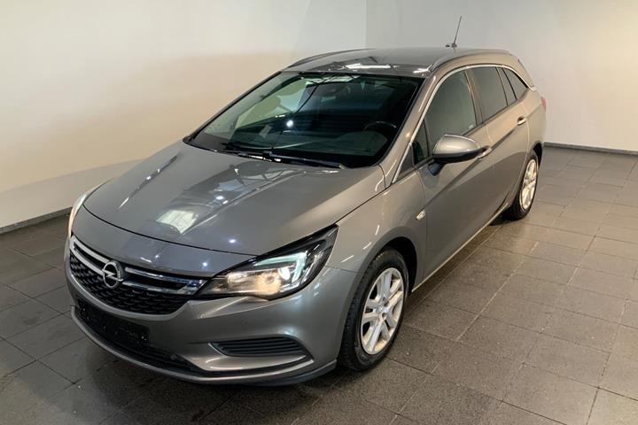 Grå Opel Astra fra 2017