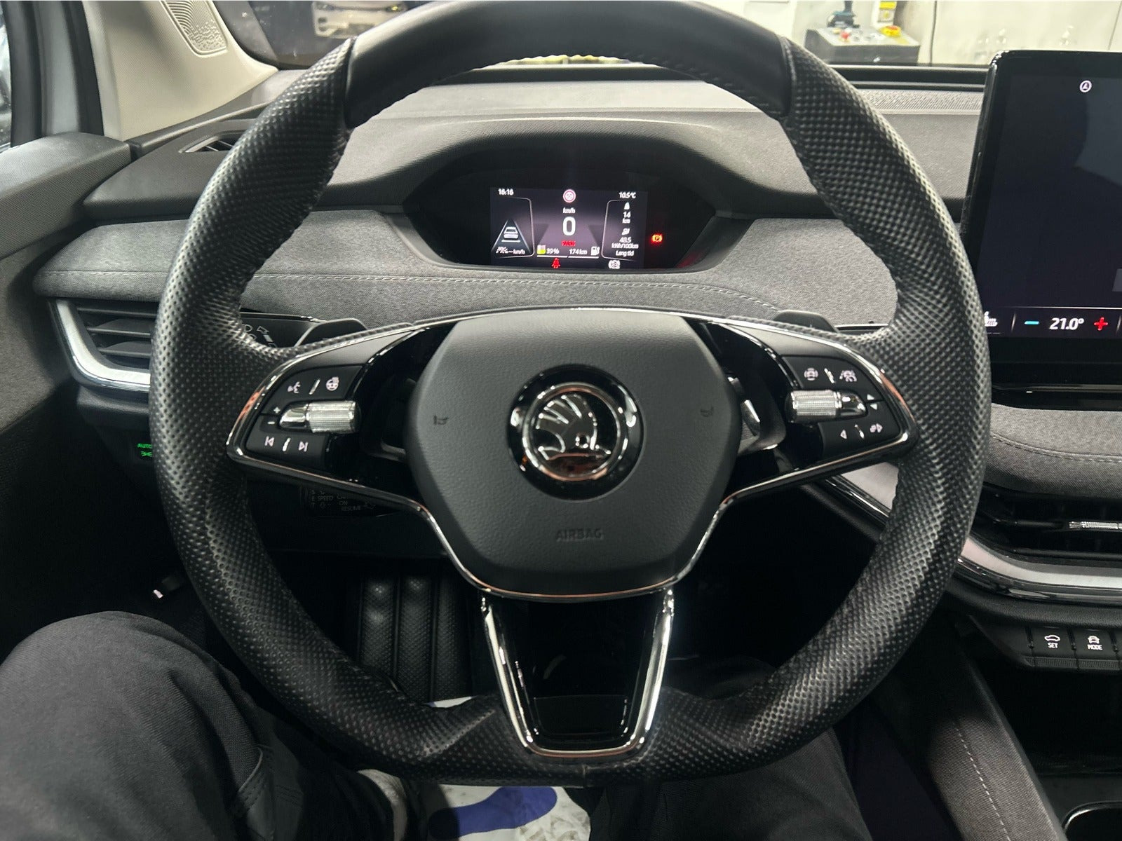 Sølv Skoda Enyaq fra 2023
