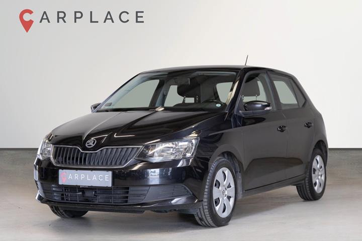 Sort Skoda Fabia fra 2017