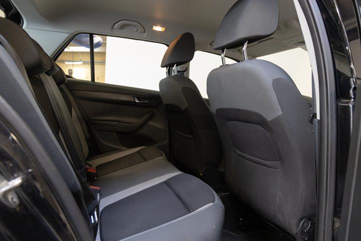 Sort Skoda Fabia fra 2017