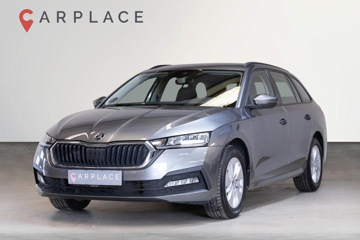 Grå Skoda Octavia fra 2024