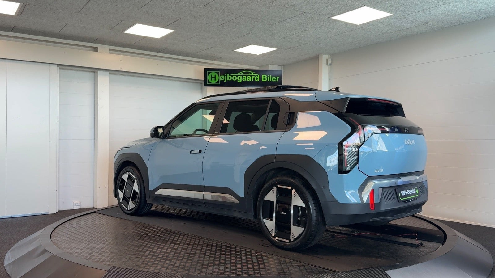 Blå Kia EV3 fra 2025