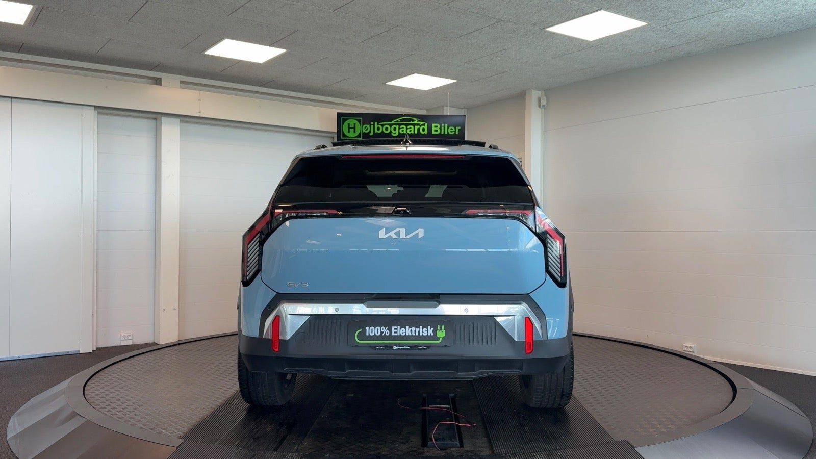 Blå Kia EV3 fra 2025