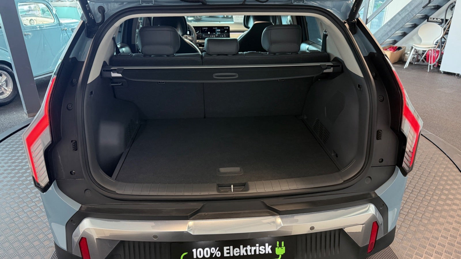 Blå Kia EV3 fra 2025
