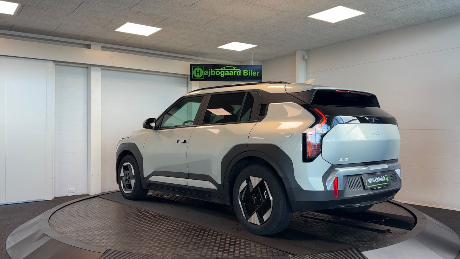 Sølv Kia EV3 fra 2025