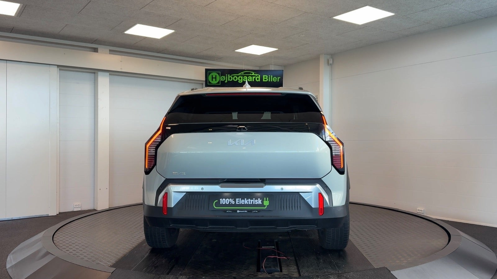 Sølv Kia EV3 fra 2025
