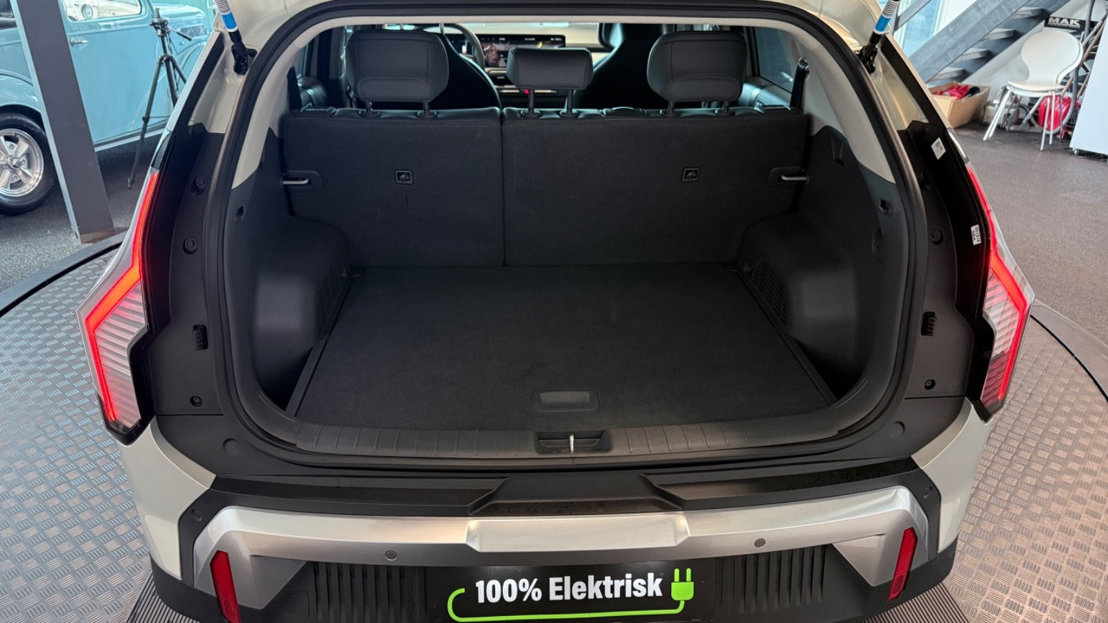 Sølv Kia EV3 fra 2025