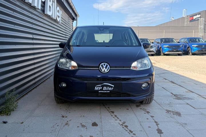 Blå VW UP! fra 2017