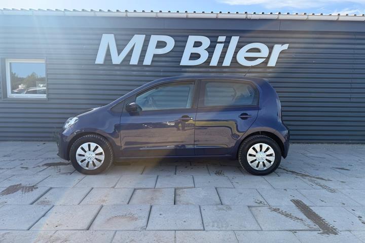 Blå VW UP! fra 2017