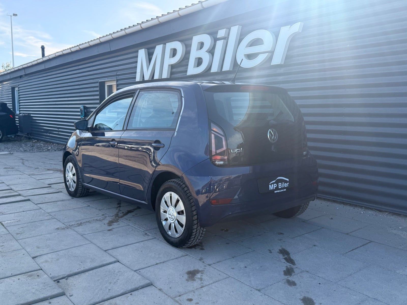 Blå VW UP! fra 2017