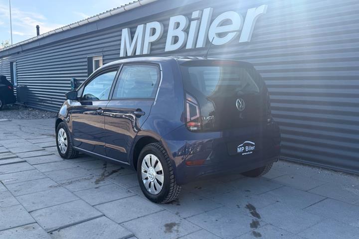 Blå VW UP! fra 2017