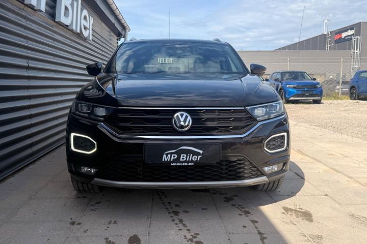 Sort VW T-Roc fra 2019