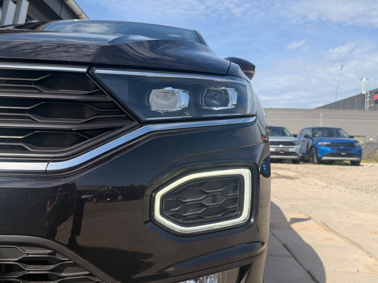 Sort VW T-Roc fra 2019