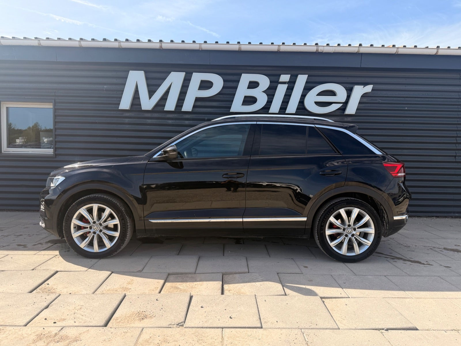 Sort VW T-Roc fra 2019