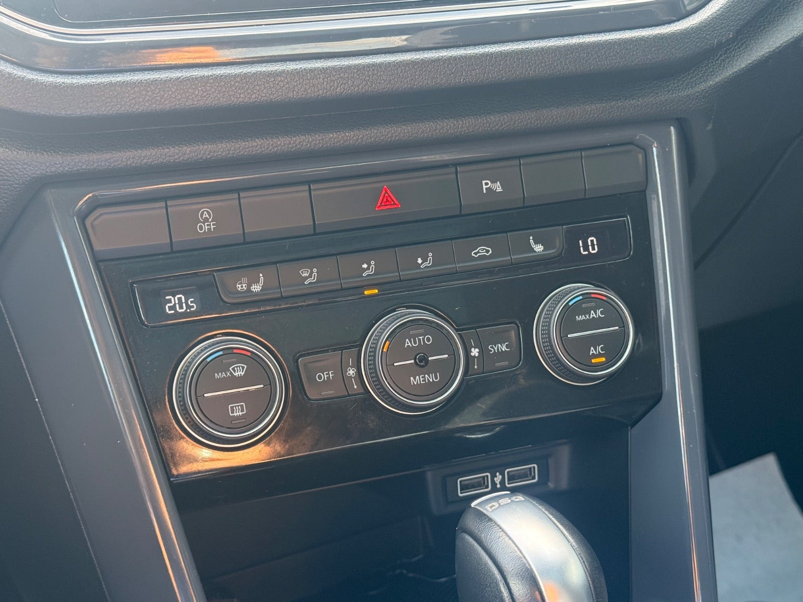 Sort VW T-Roc fra 2019