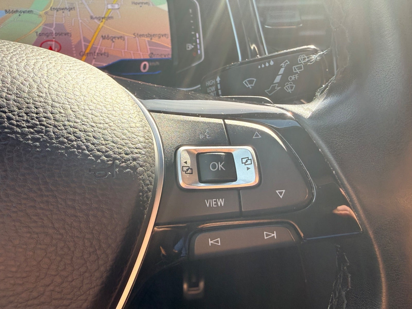 Sort VW T-Roc fra 2019