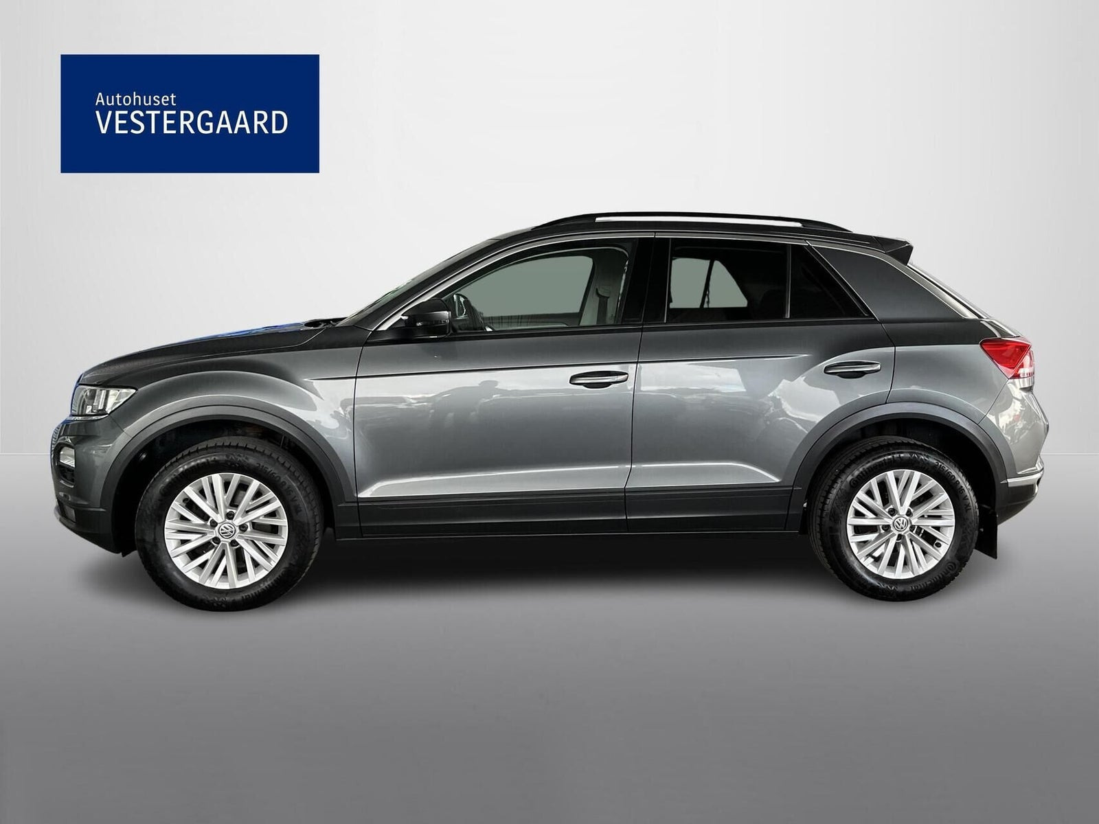 Grå VW T-Roc fra 2020