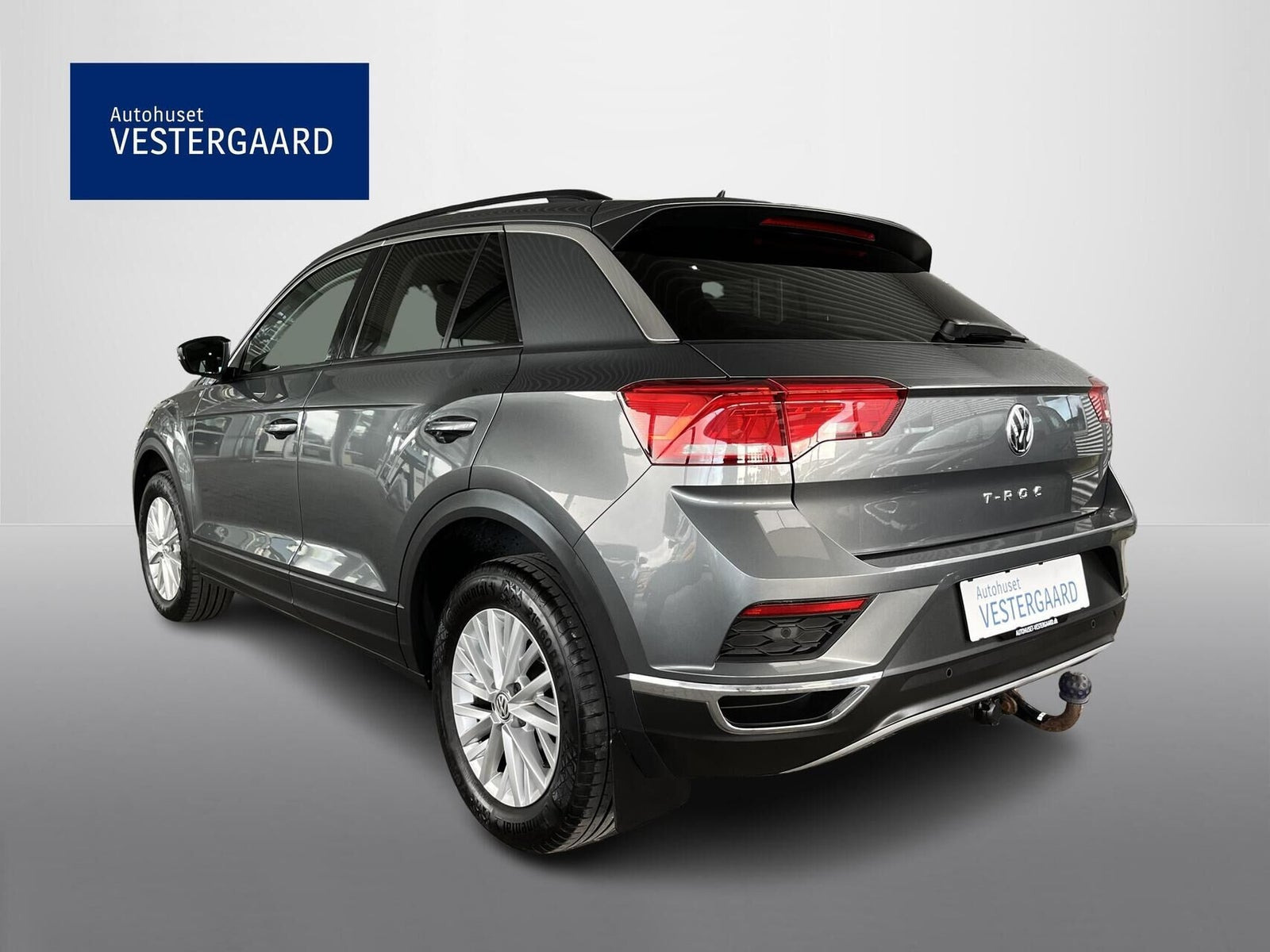 Grå VW T-Roc fra 2020