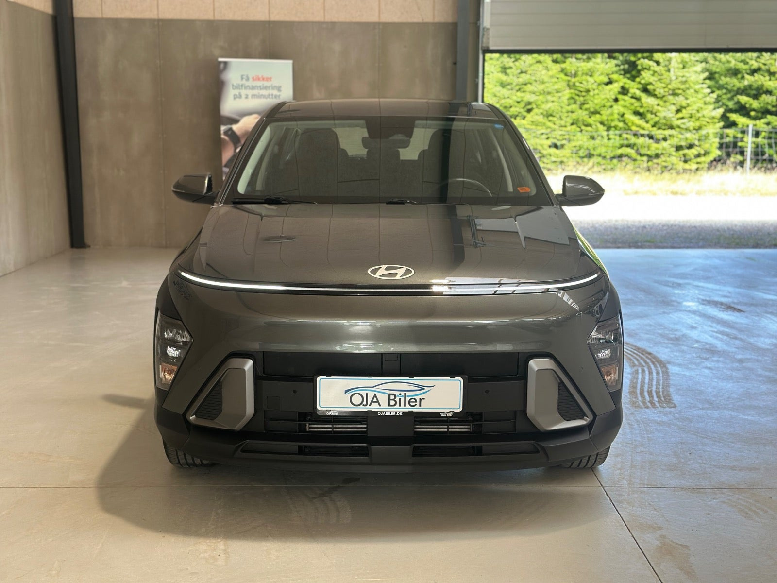 Grøn Hyundai Kona fra 2024