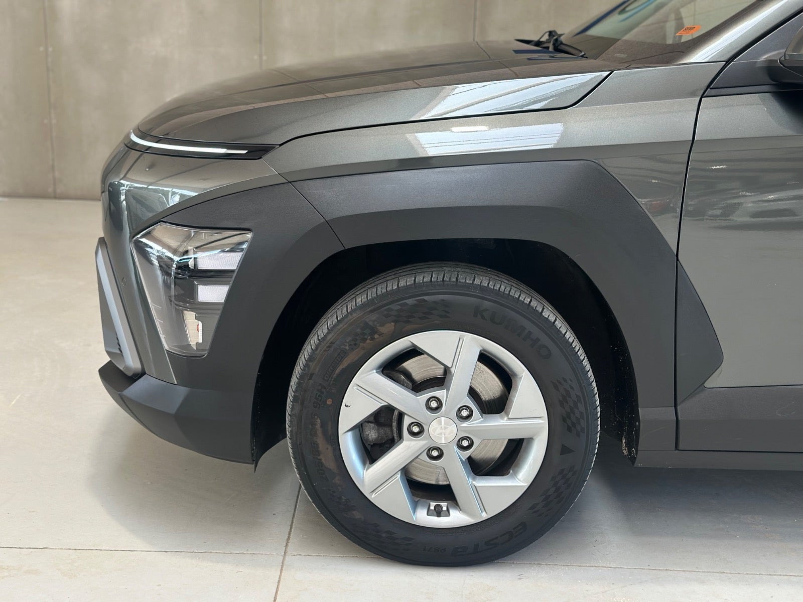Grøn Hyundai Kona fra 2024