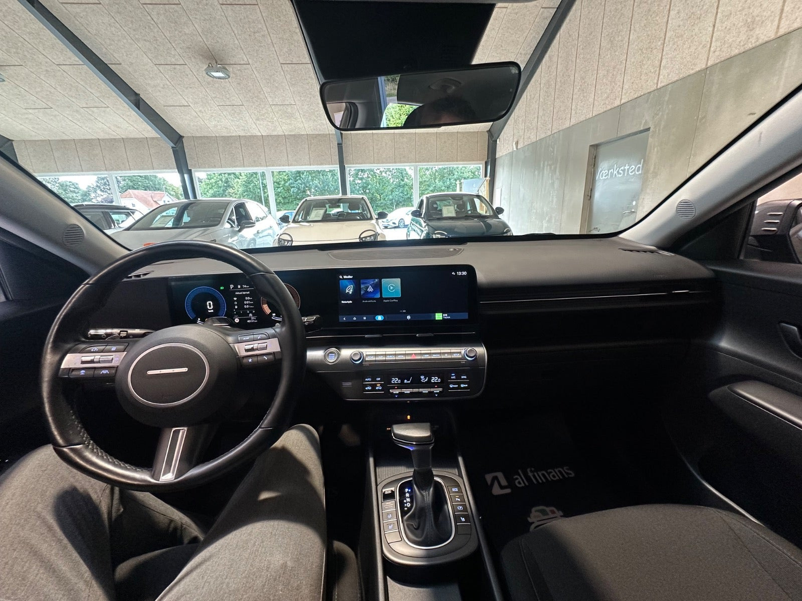 Grøn Hyundai Kona fra 2024
