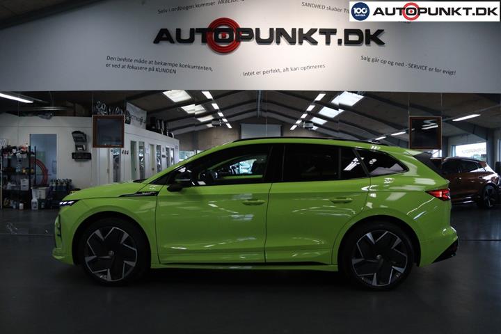 Grøn Skoda Enyaq fra 2026