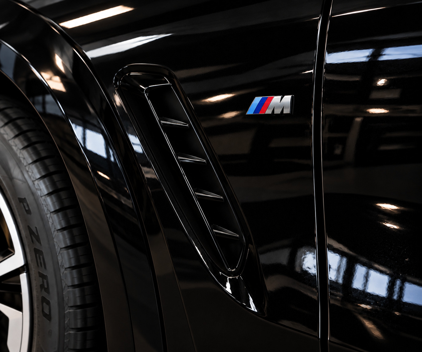 Sort BMW iX3 fra 2022