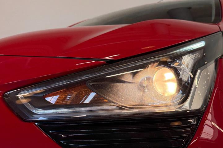 Rød Toyota Aygo fra 2019
