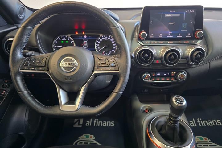 Rød Nissan Juke fra 2020