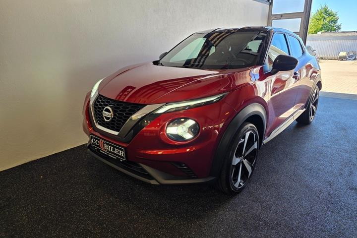 Rød Nissan Juke fra 2020