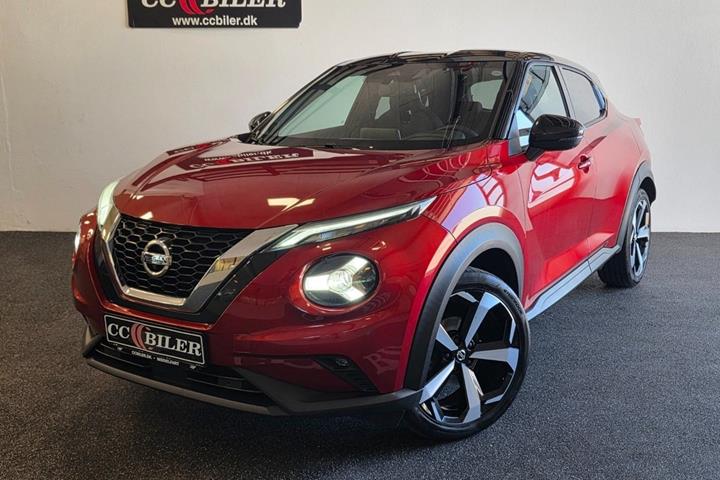 Rød Nissan Juke fra 2020
