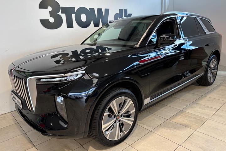 Sort Hongqi E-HS9 fra 2024