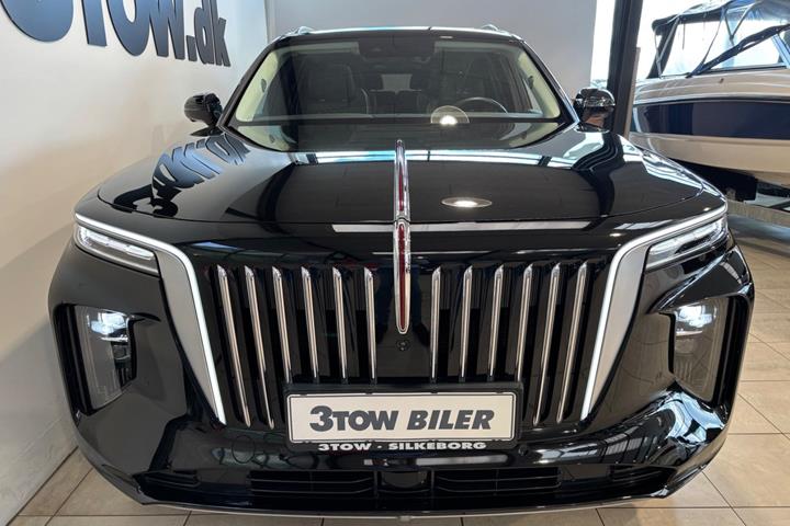 Sort Hongqi E-HS9 fra 2024